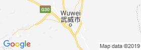 Wuwei map